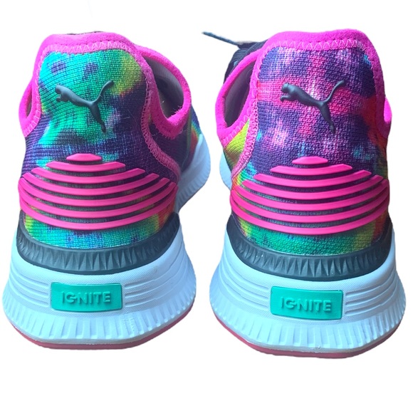 💐PUMA Avid Evoknit Haze Tie Dye Men's Shoes size 8.5 - Picture 10 of 14